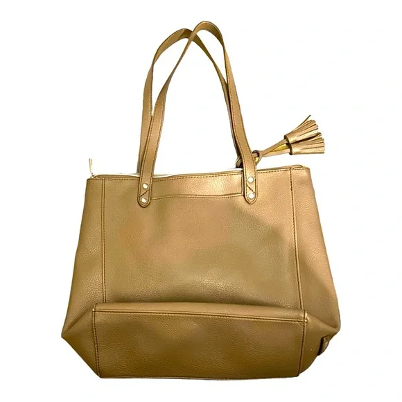 Large tan Relic by Fossil leather tote/workbag. Excellent condition. - Picture 2 of 3